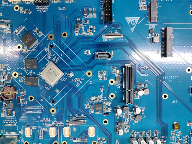PCB Assembly of Mini-PC features RK3568 for IOT applications